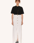 WHITE ELISE SKIRT