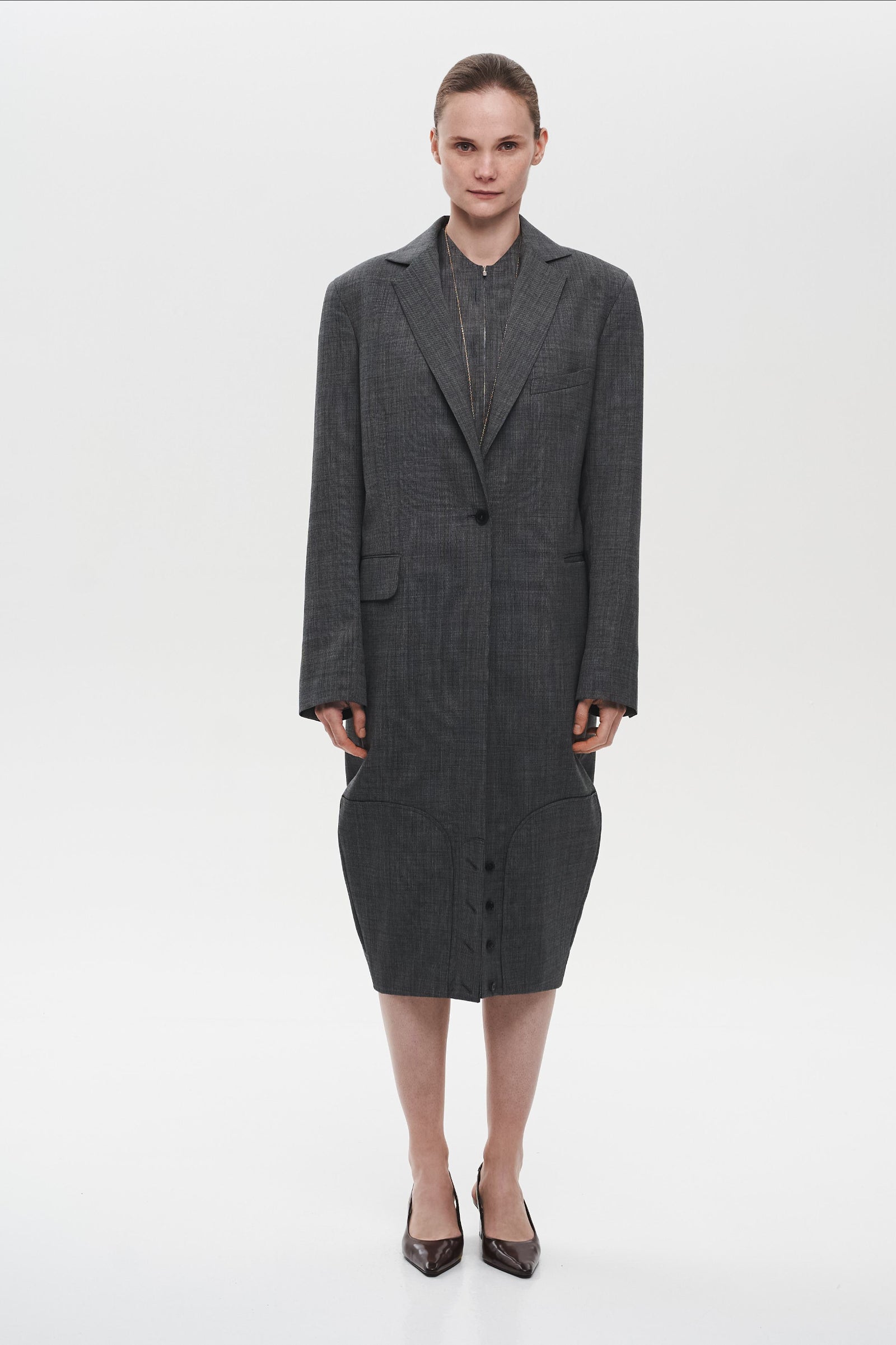 WRAP JACKET - SKIRT front 3