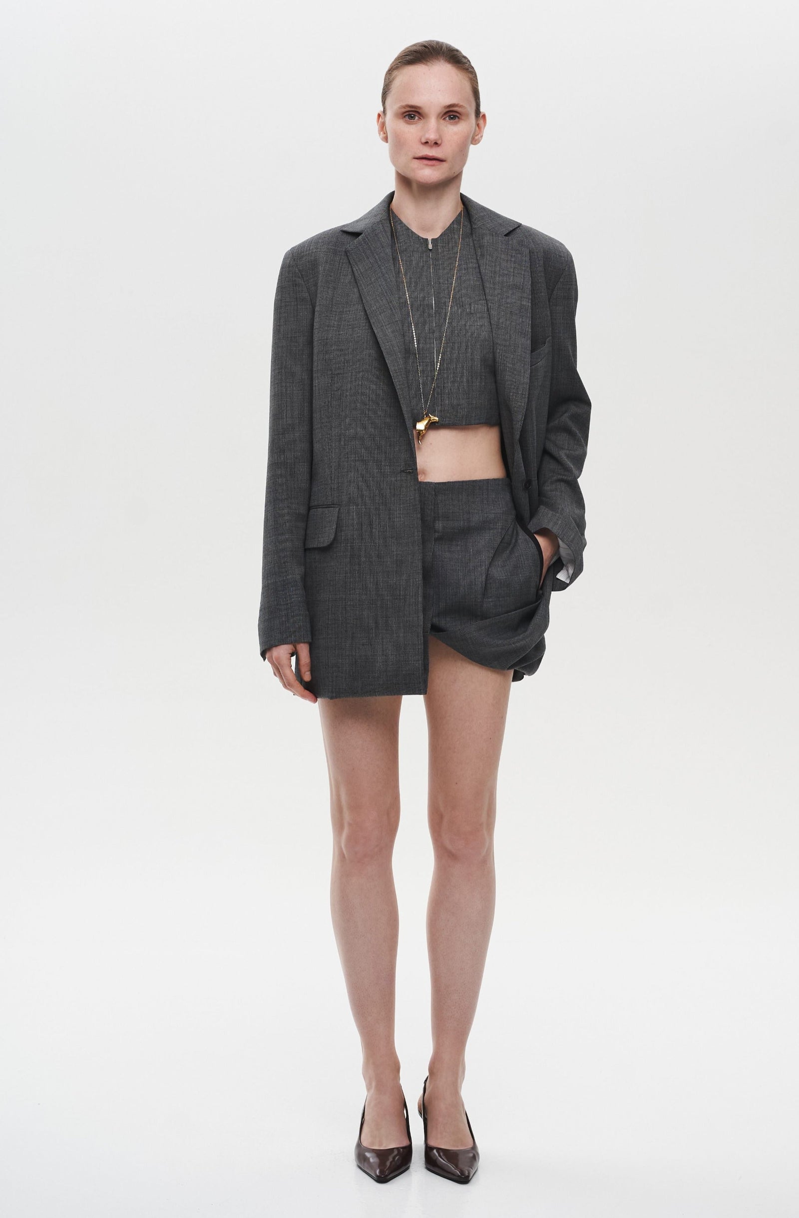 WRAP JACKET - SKIRT front 4