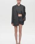 WRAP JACKET - SKIRT front 4