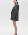 WRAP JACKET - SKIRT side
