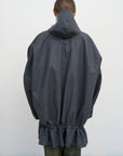 Wool-Blend Parka With Floral Sleeve Accents 3