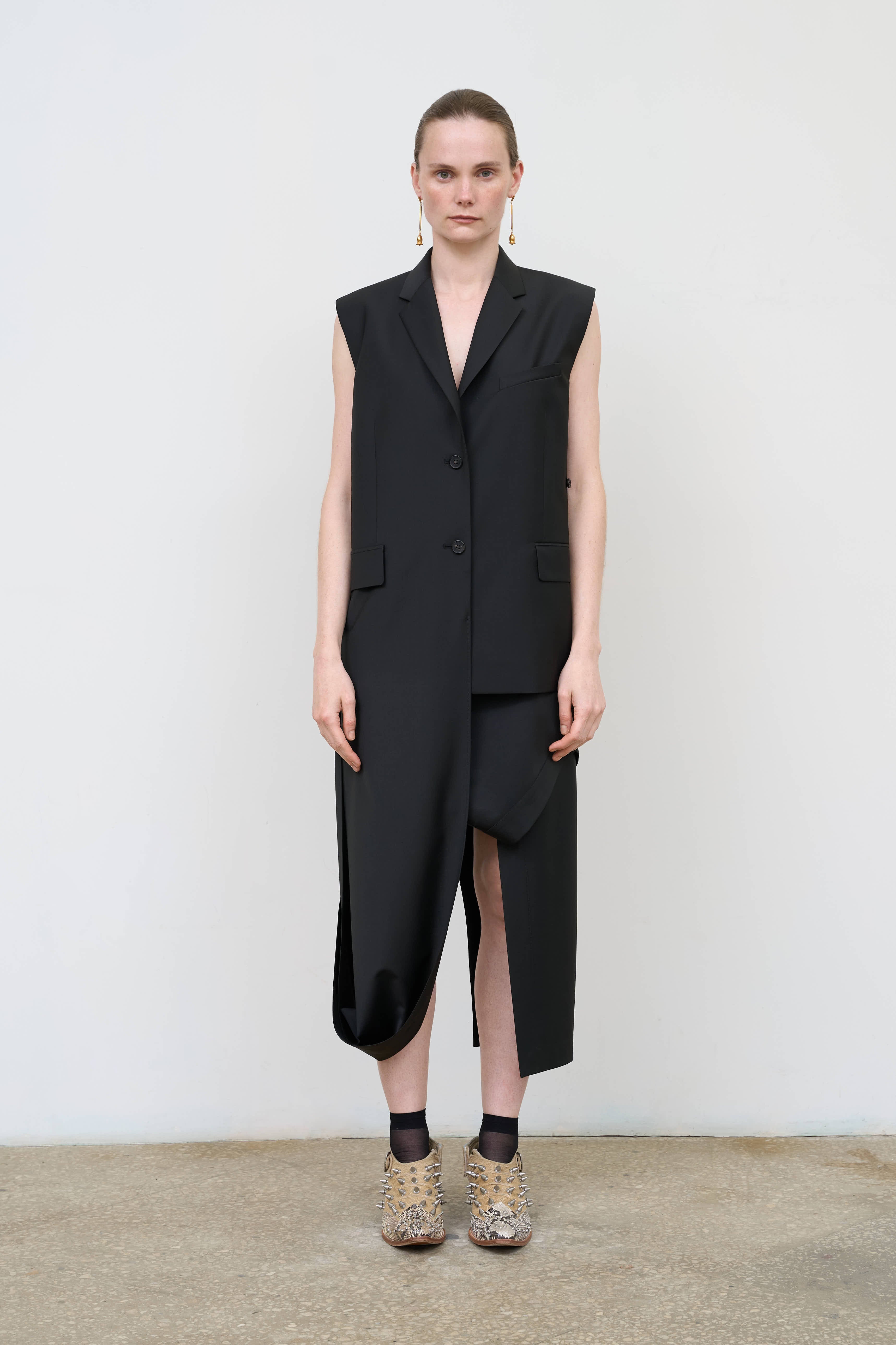 Litkovska リトコフスカ SLIT VEST ジレ 新品・タグ付未使用❣️ Litkovska BRAND