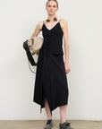 ZIP BAG IN CANVAS WITH SHOULDER STRAP