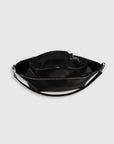 Zip Shoulder Bag Black