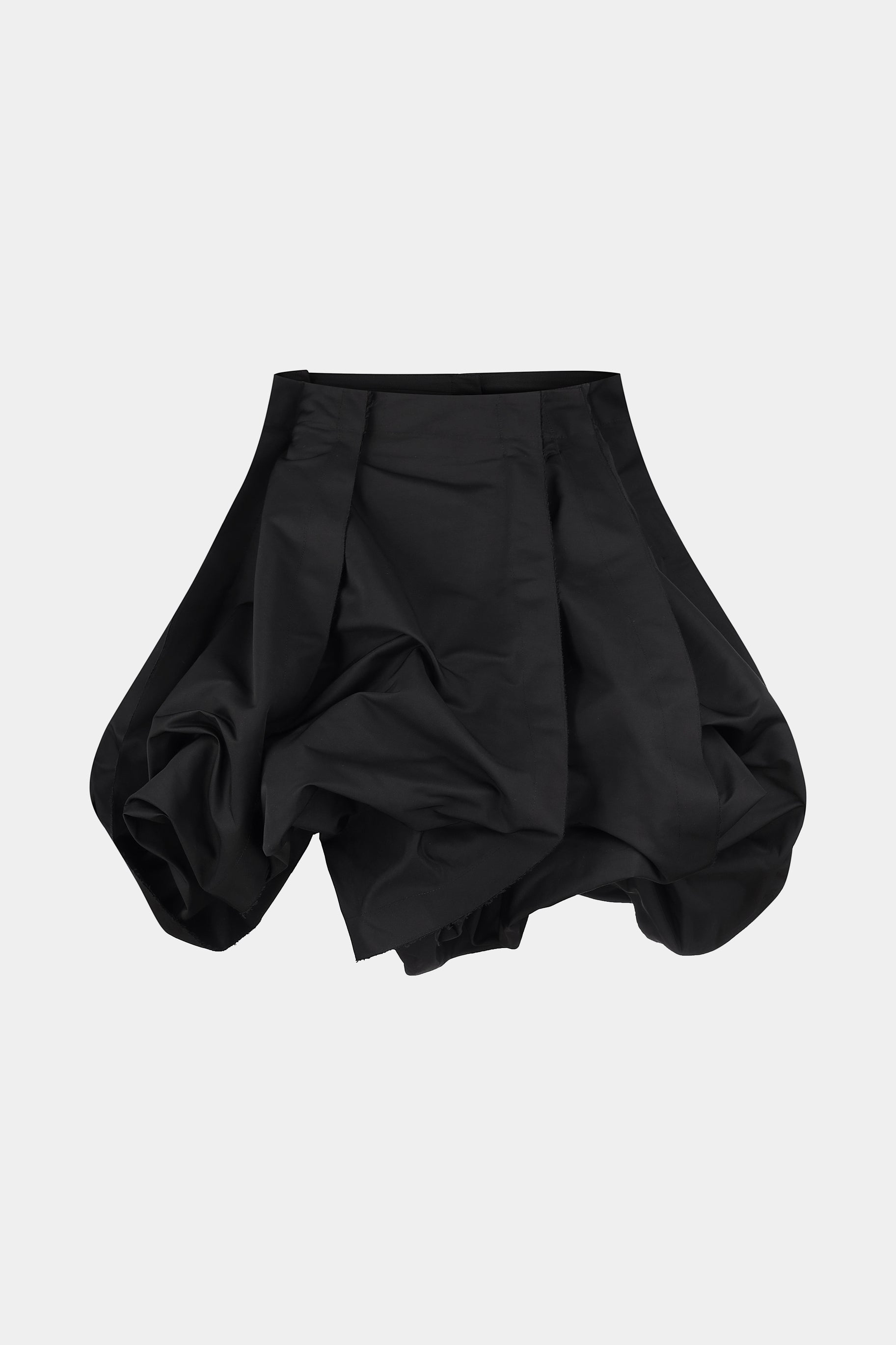 RUFFLED MIDI SKIRT