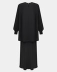 LAYERED SLIP-OVER DRESS