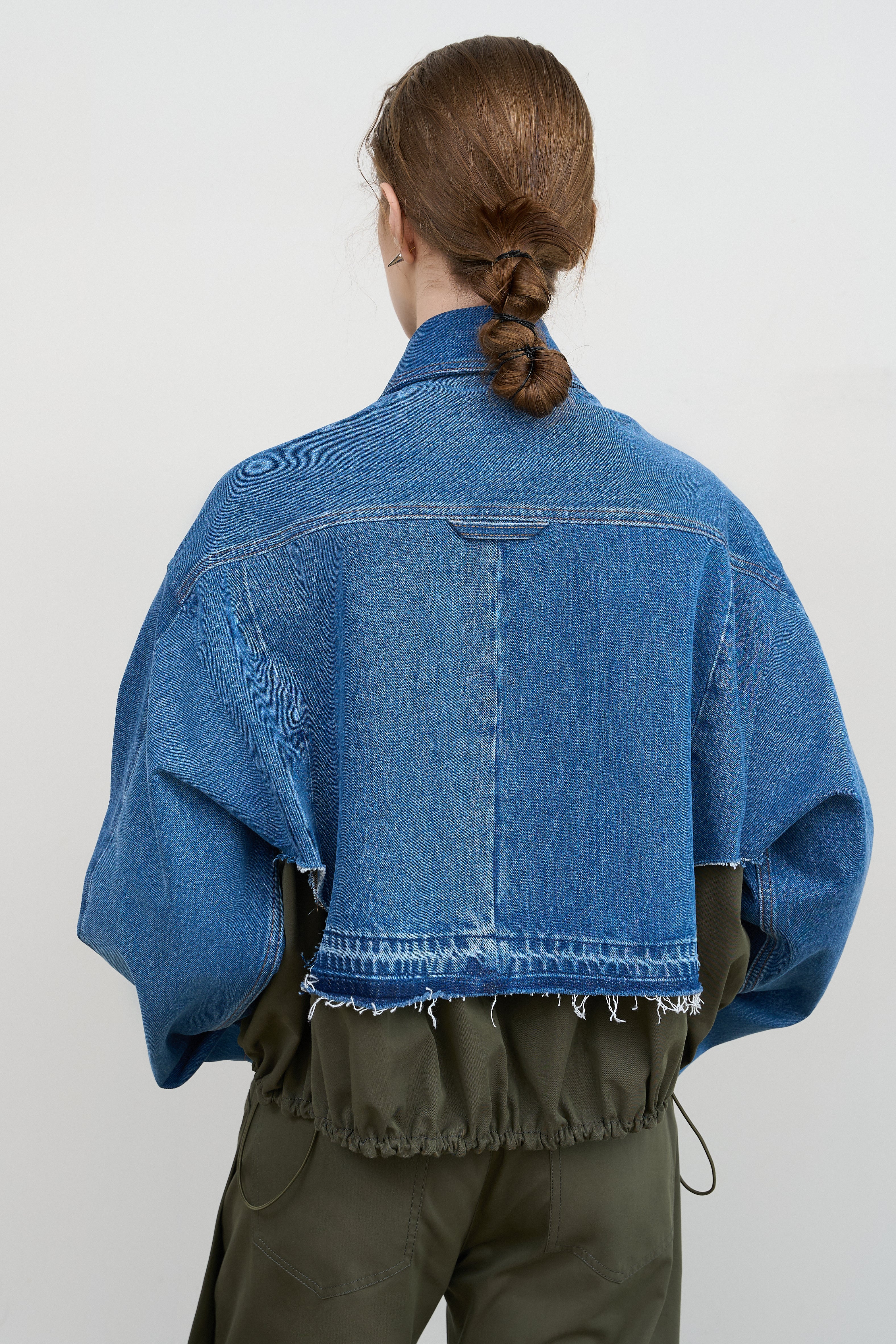 PANELED DENIM JACKET – Litkovska