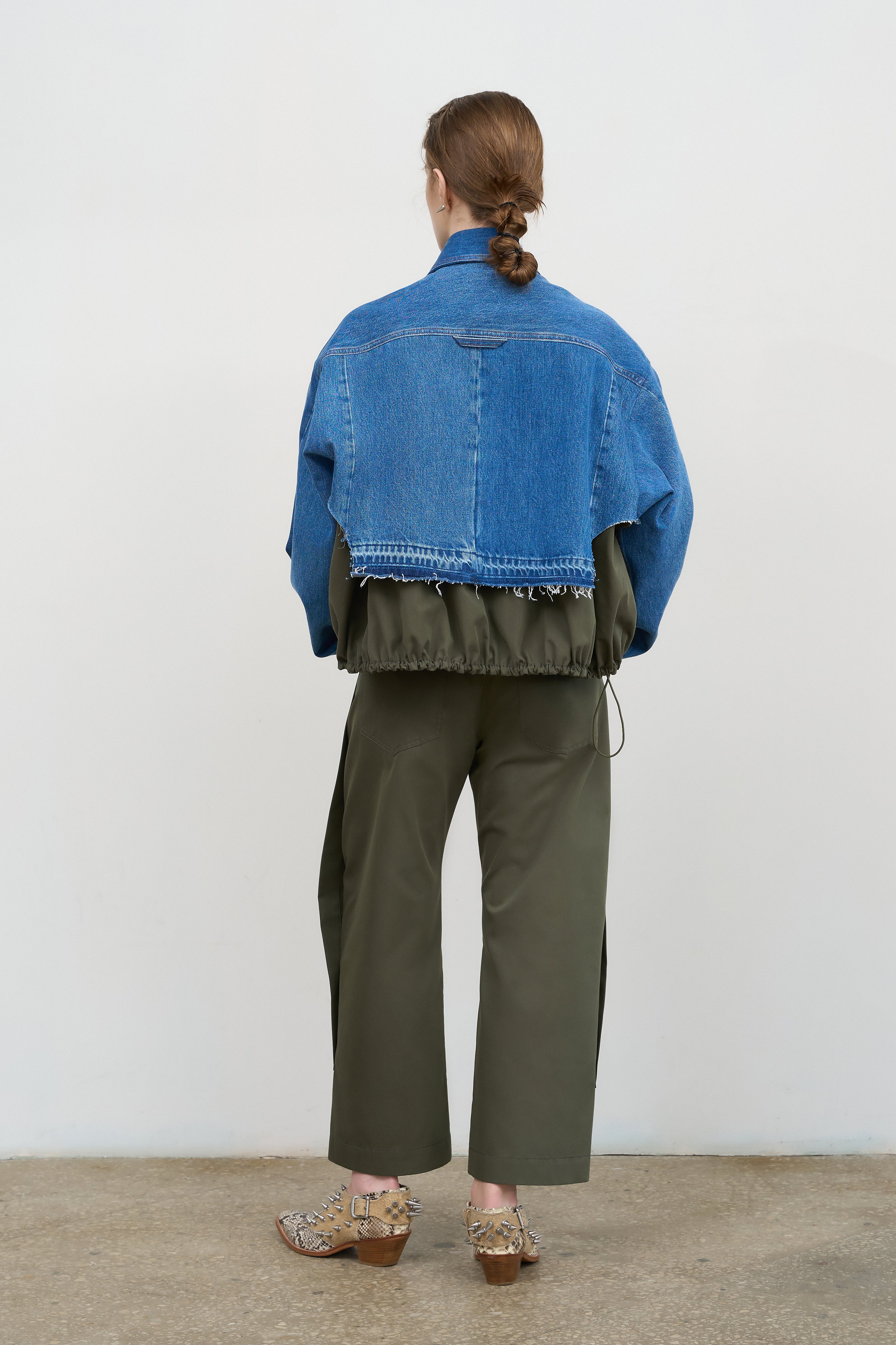 PANELED DENIM JACKET – Litkovska