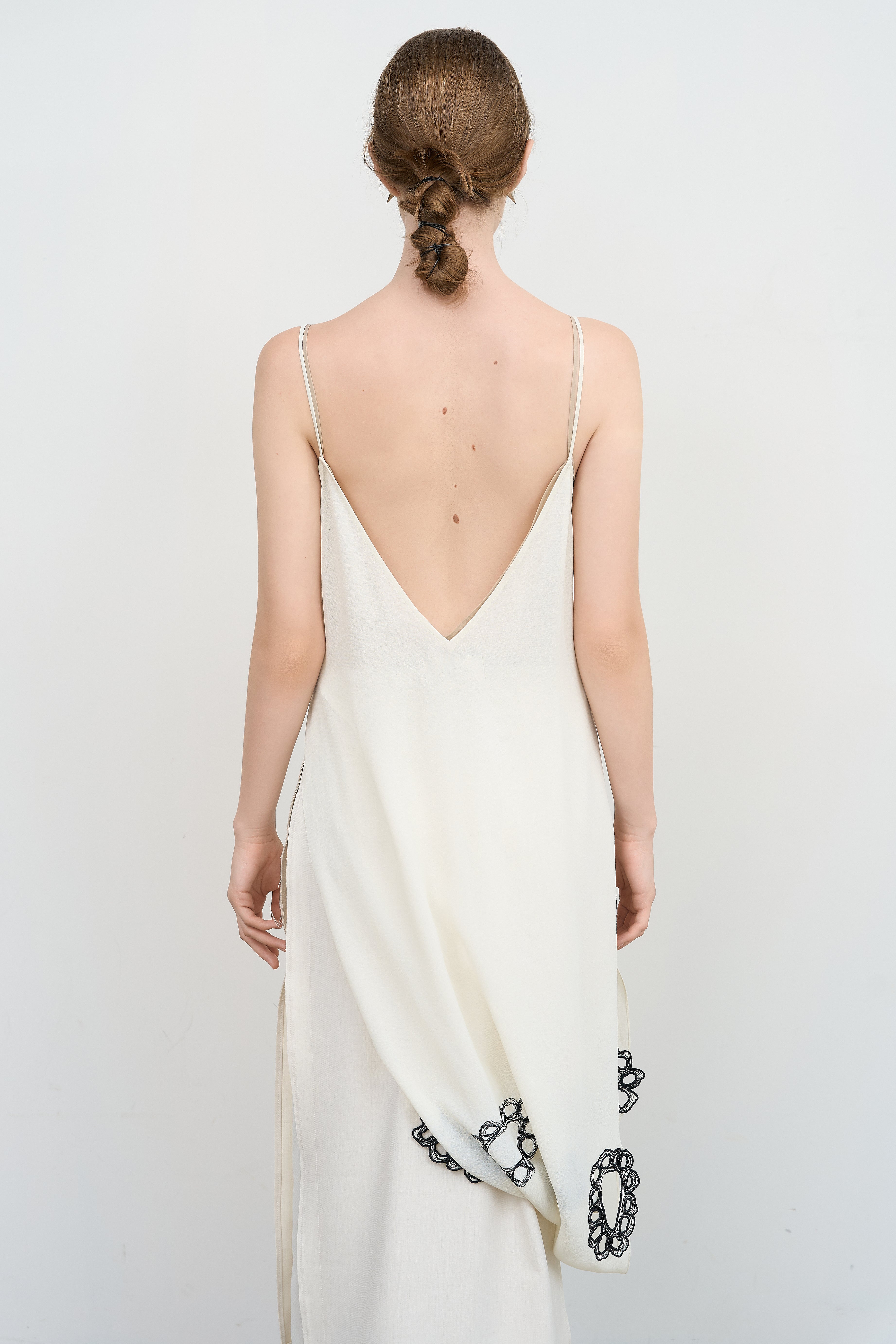 SHEER EMBROIDERED CAMISOLE – Litkovska