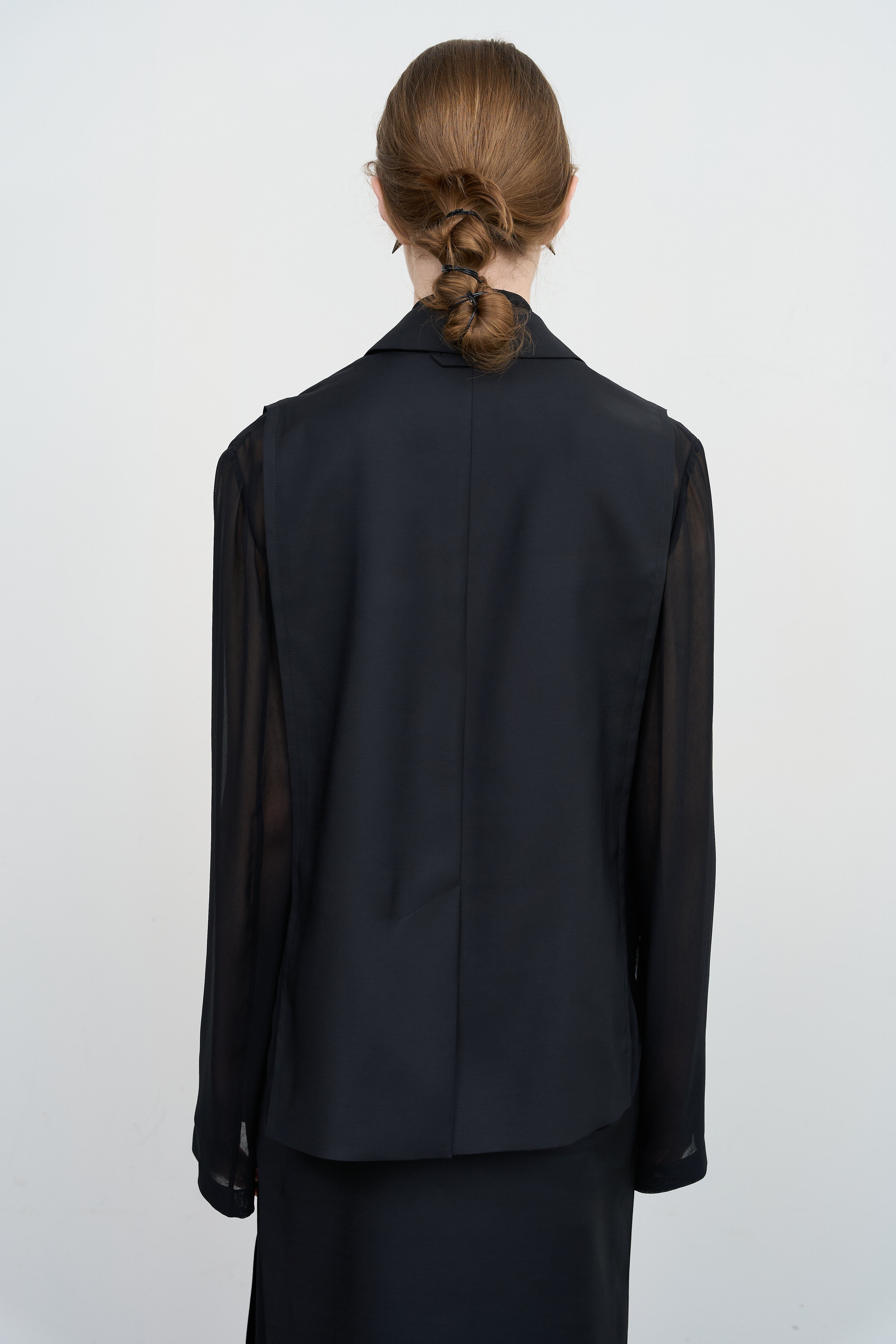 LAYERED TUCKED-HEM JACKET – Litkovska
