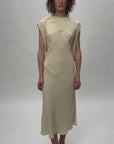 LAYERED SLIP-OVER SLEEVELESS DRESS