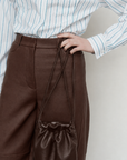 BESAGY MINI-BAG BROWN