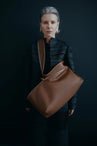 ZIP BAG BROWN