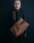 ZIP BAG BROWN 1
