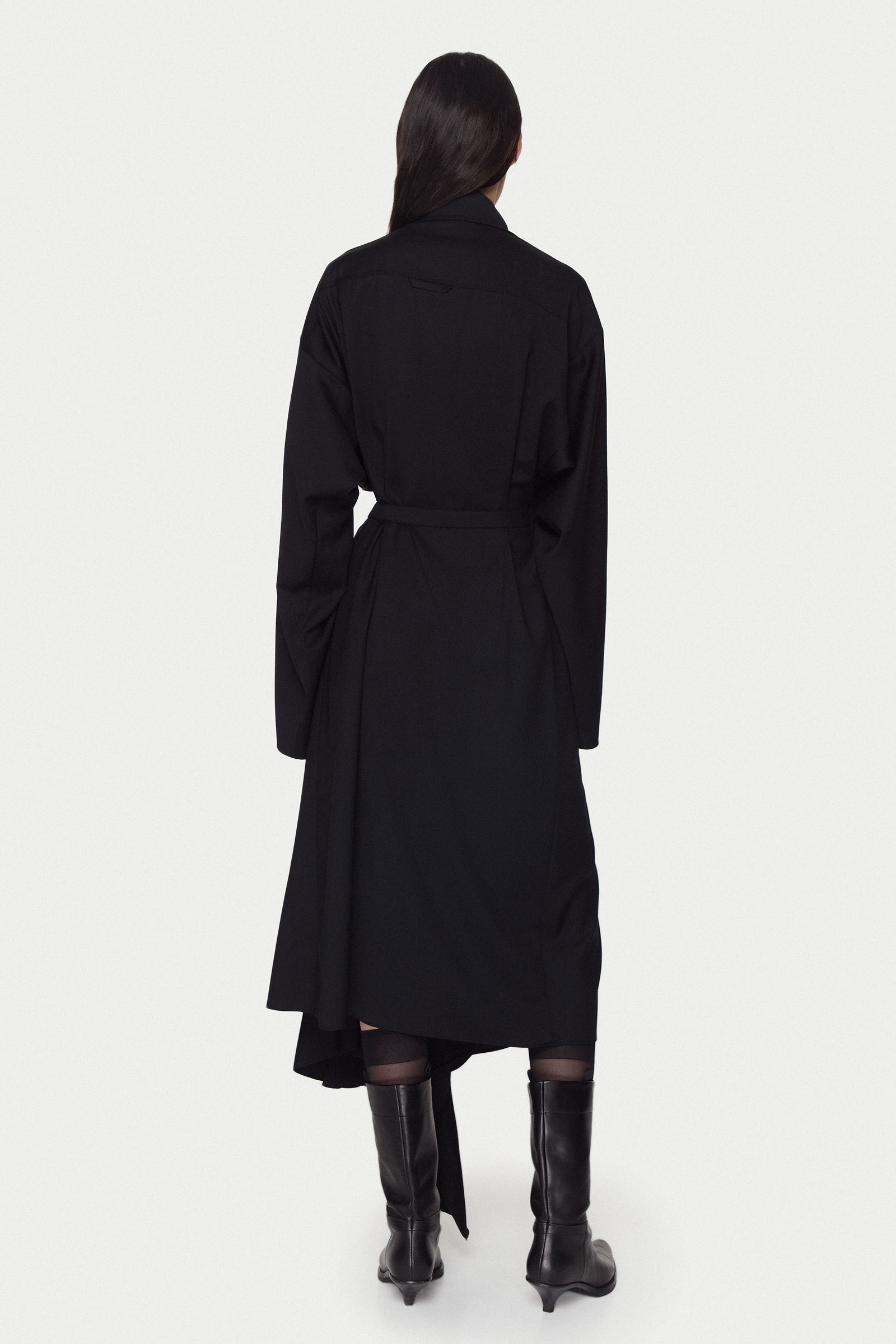 BLACK DARK IRIS DRESS 2