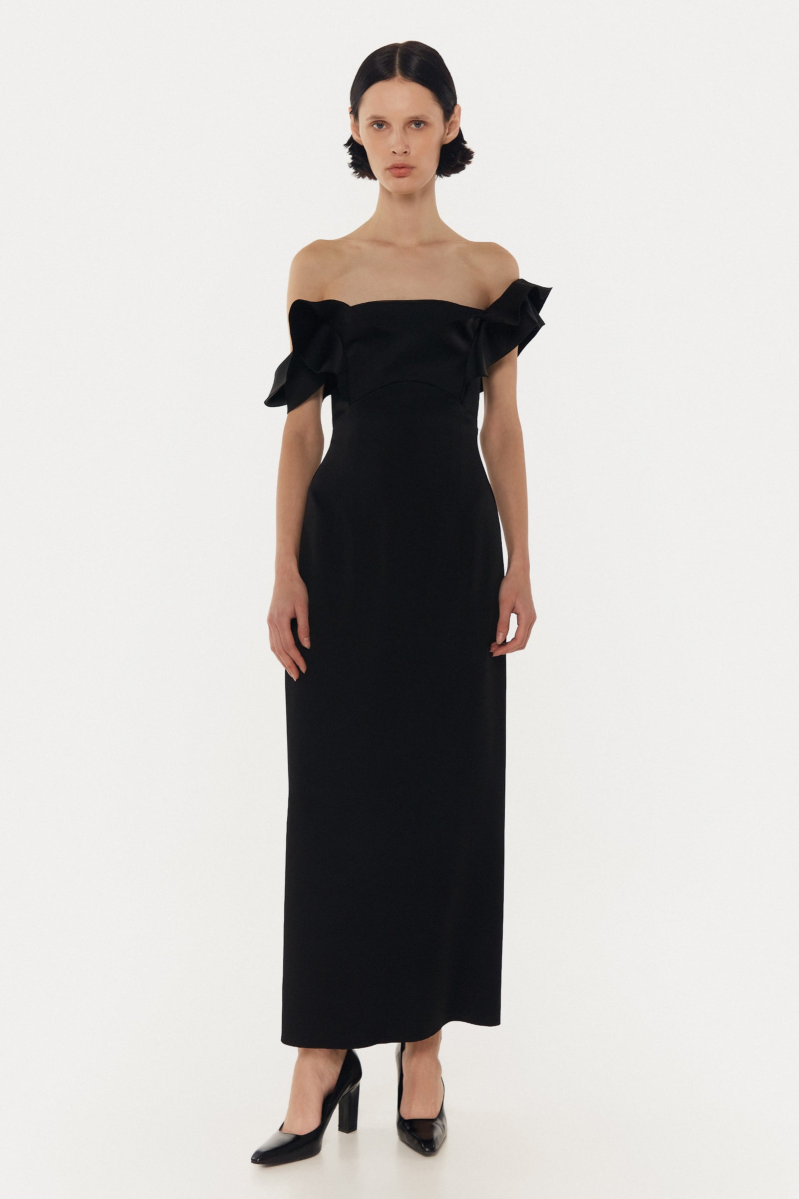 BLACK LONG DRESS