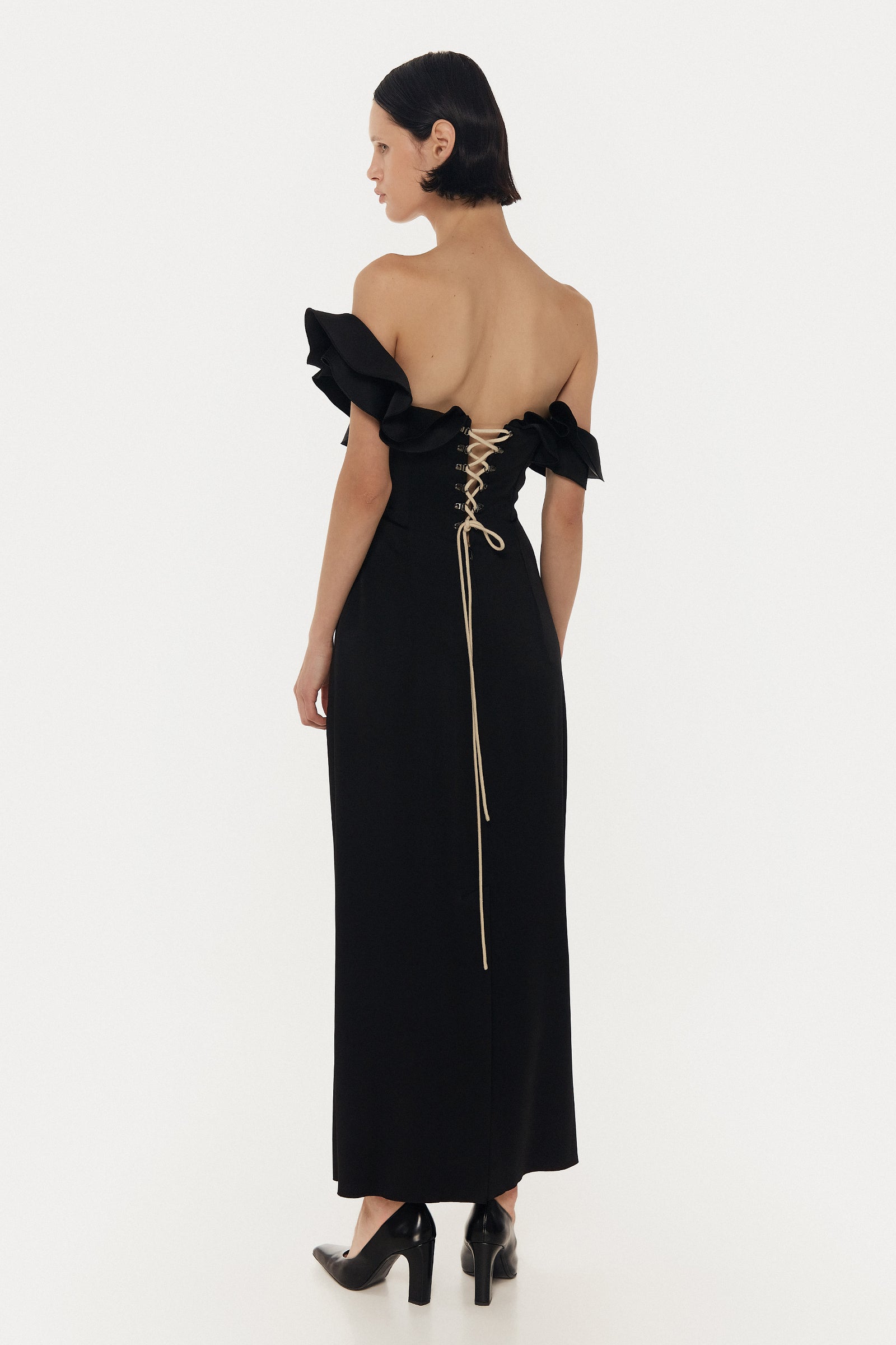 BLACK LONG DRESS 1