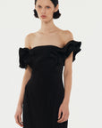BLACK LONG DRESS 2