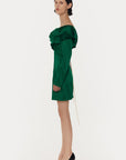 GREEN MINI DRESS 1