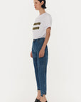 PATCHWORK JEANS BLUE